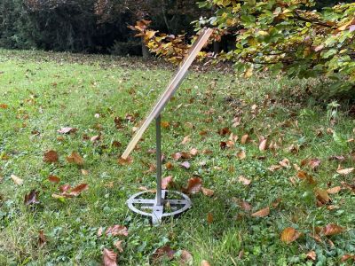 Soporte de acero inoxidable para placa conmemorativa